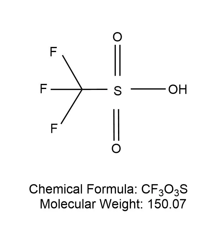 Трифлуорометансулфонова киселина По-голямо или равно на 99.0%